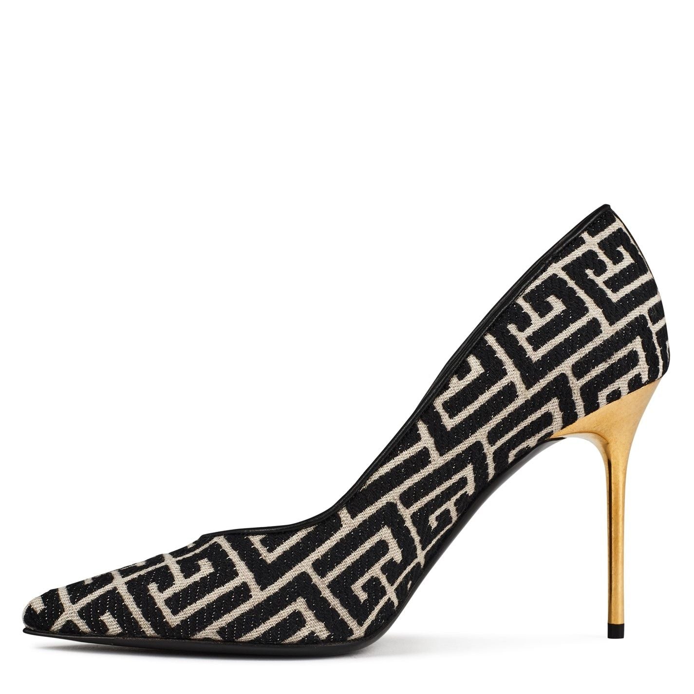  Women's Ruby Monogram Pump Ivory