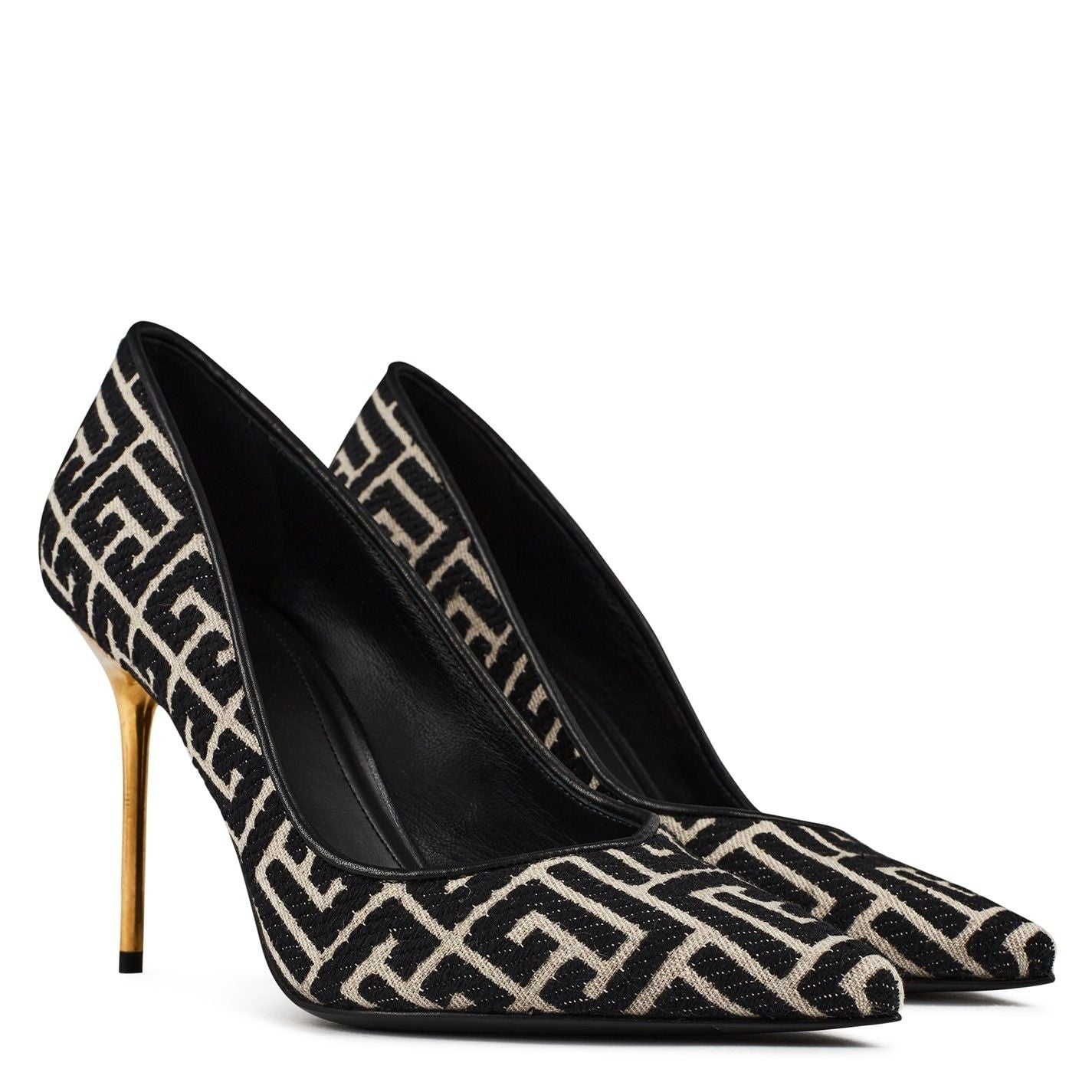  Women's Ruby Monogram Pump Ivory