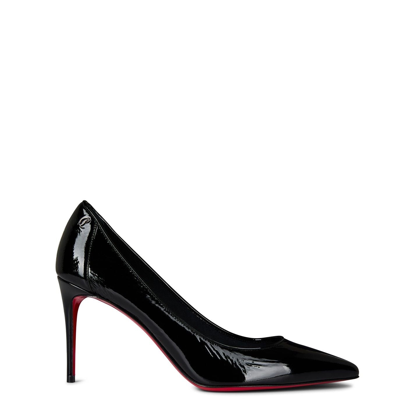  Women's Sporty Kate Leather Pumps 85mm Black Black