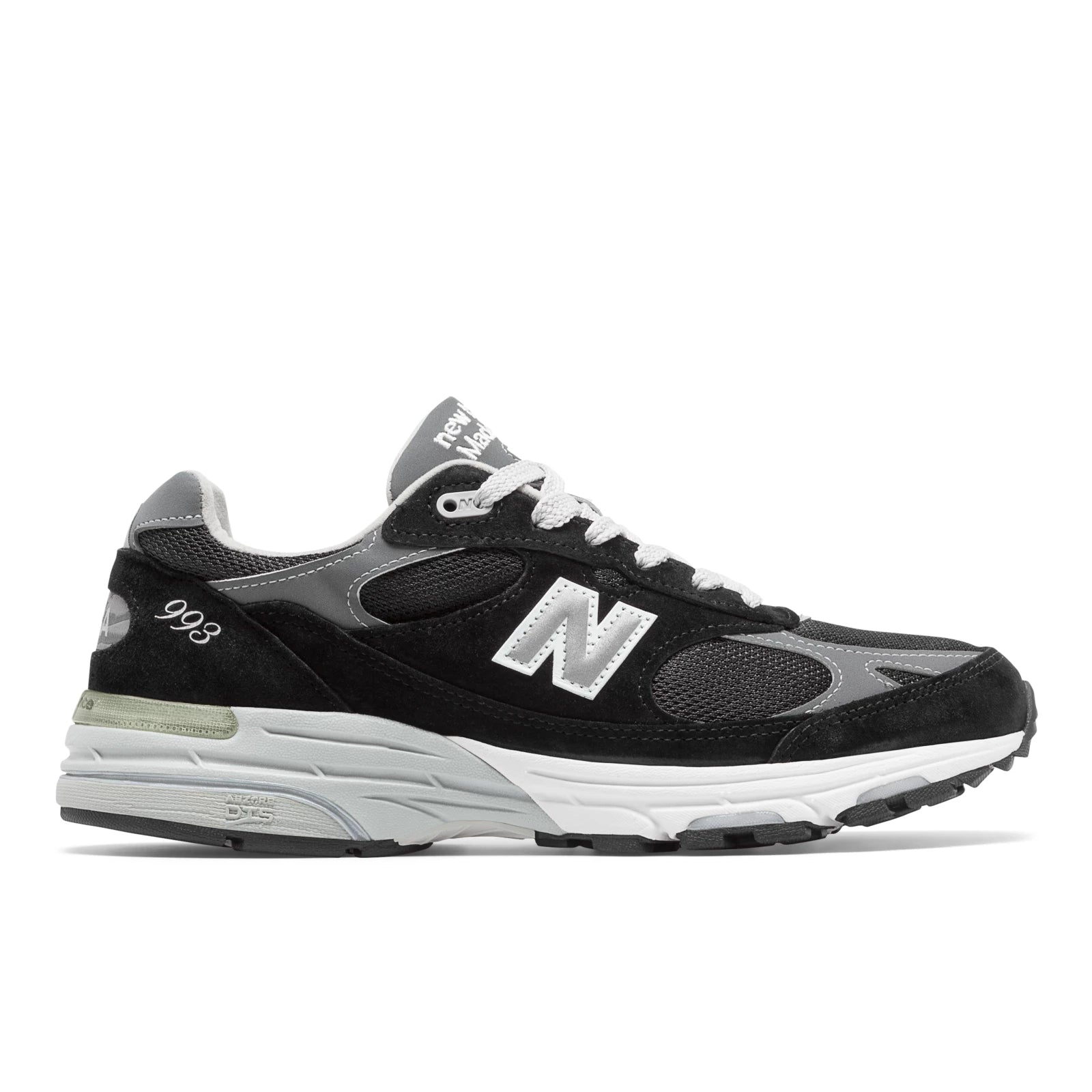 New Balance Made In Usa 993 Black With Grey 006 And White Womens Black With Grey 006 And White