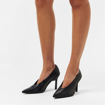  WRAP STILETTO PUMP 90HH Black