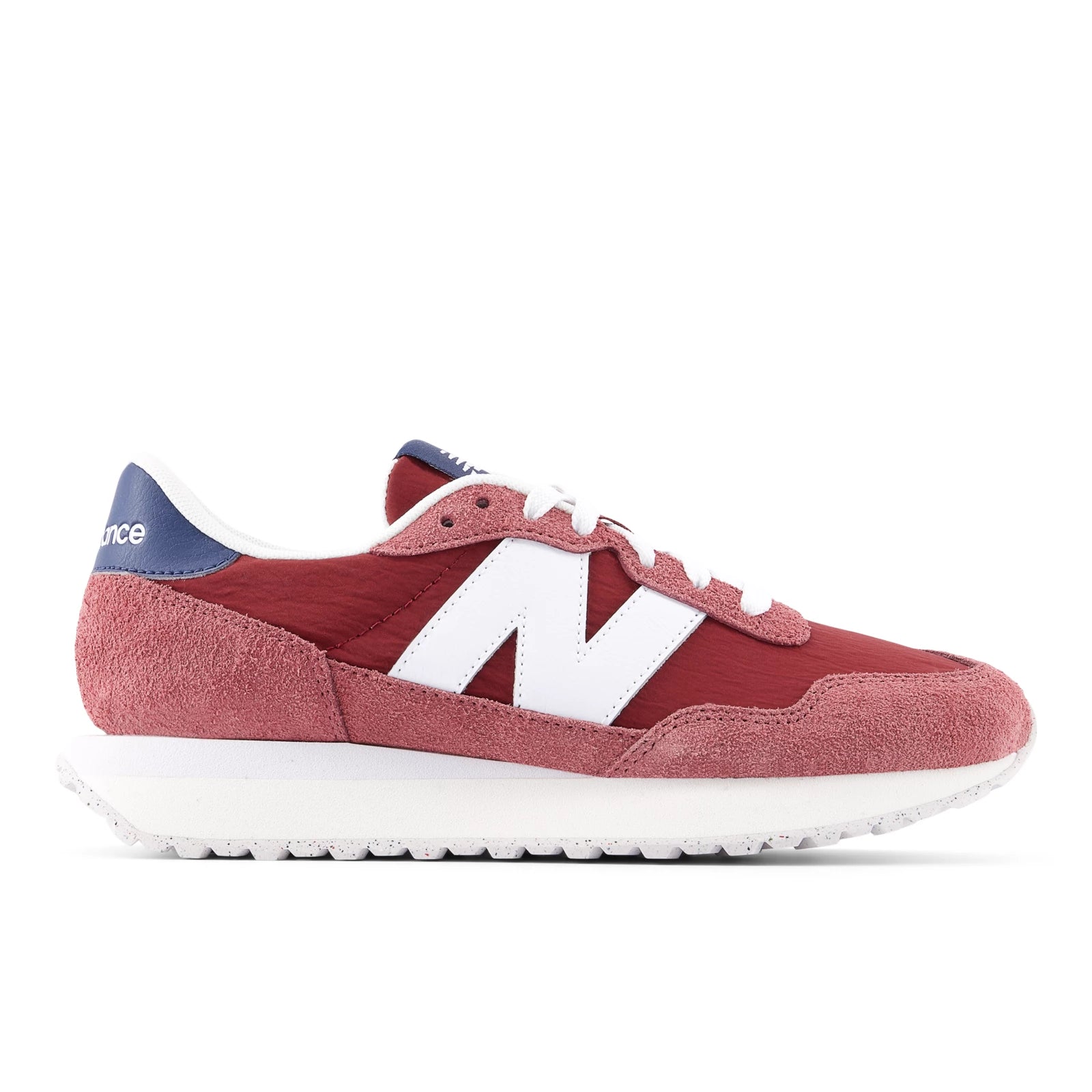 New Balance 237 Washed Burgundy With Nb White Womens Washed Burgundy With Nb White