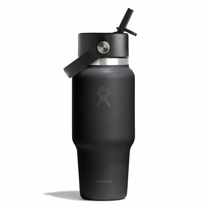 Hydro Flask 24 Oz Wide Mouth Travel Bottle With Flex Straw Cap