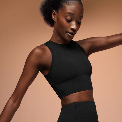 On Movement Crop Black (Women'S)