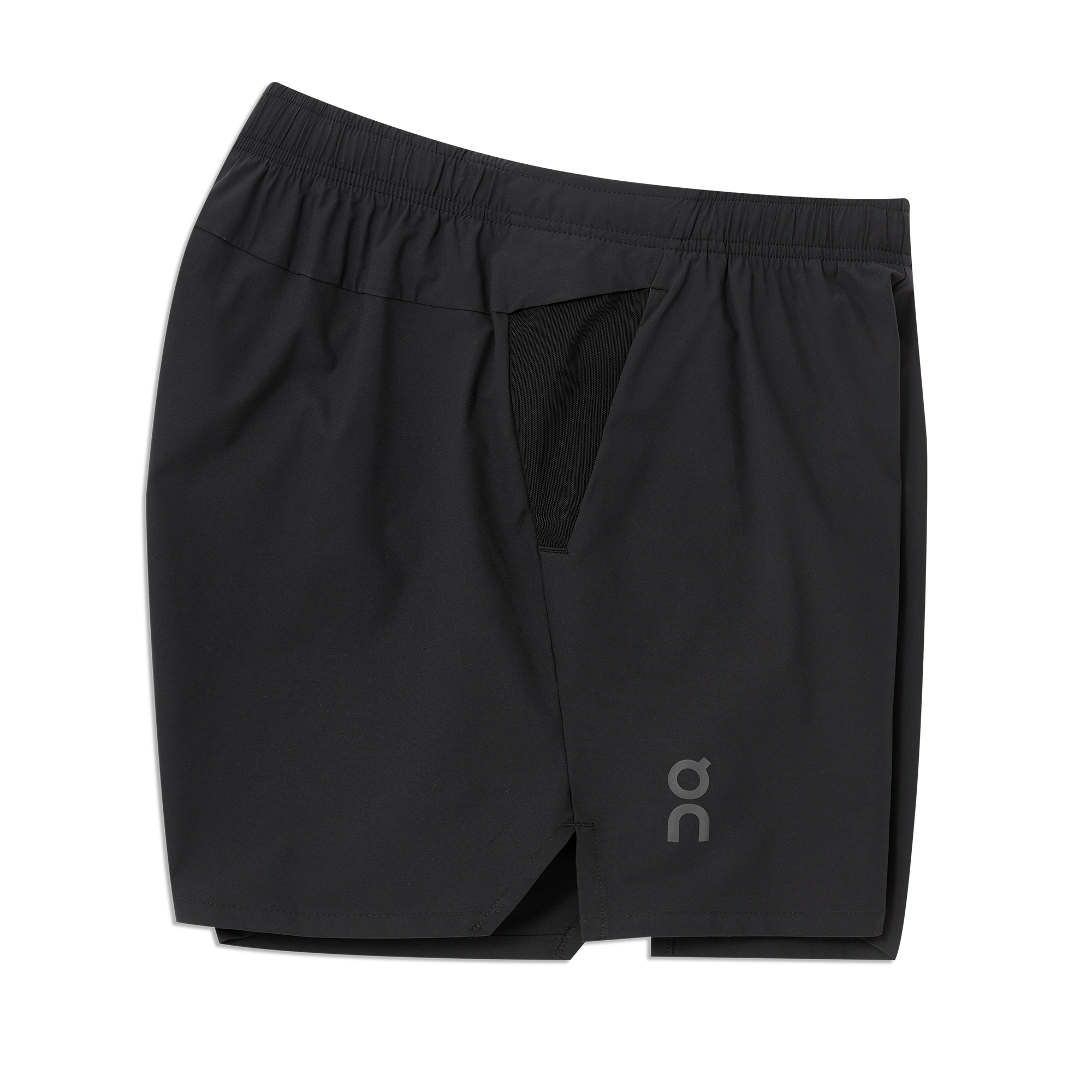 on essential shorts Black
