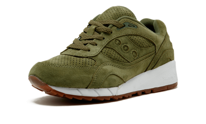 Saucony Shadow 6000 Olive Suede (Packer Shoes)