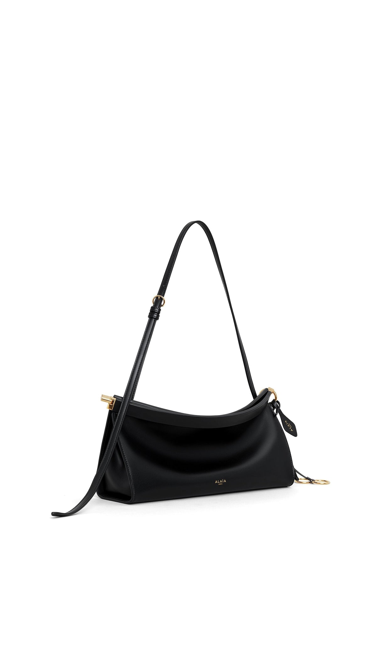 Alaïa Le Click East West Medium Bag In Calfskin