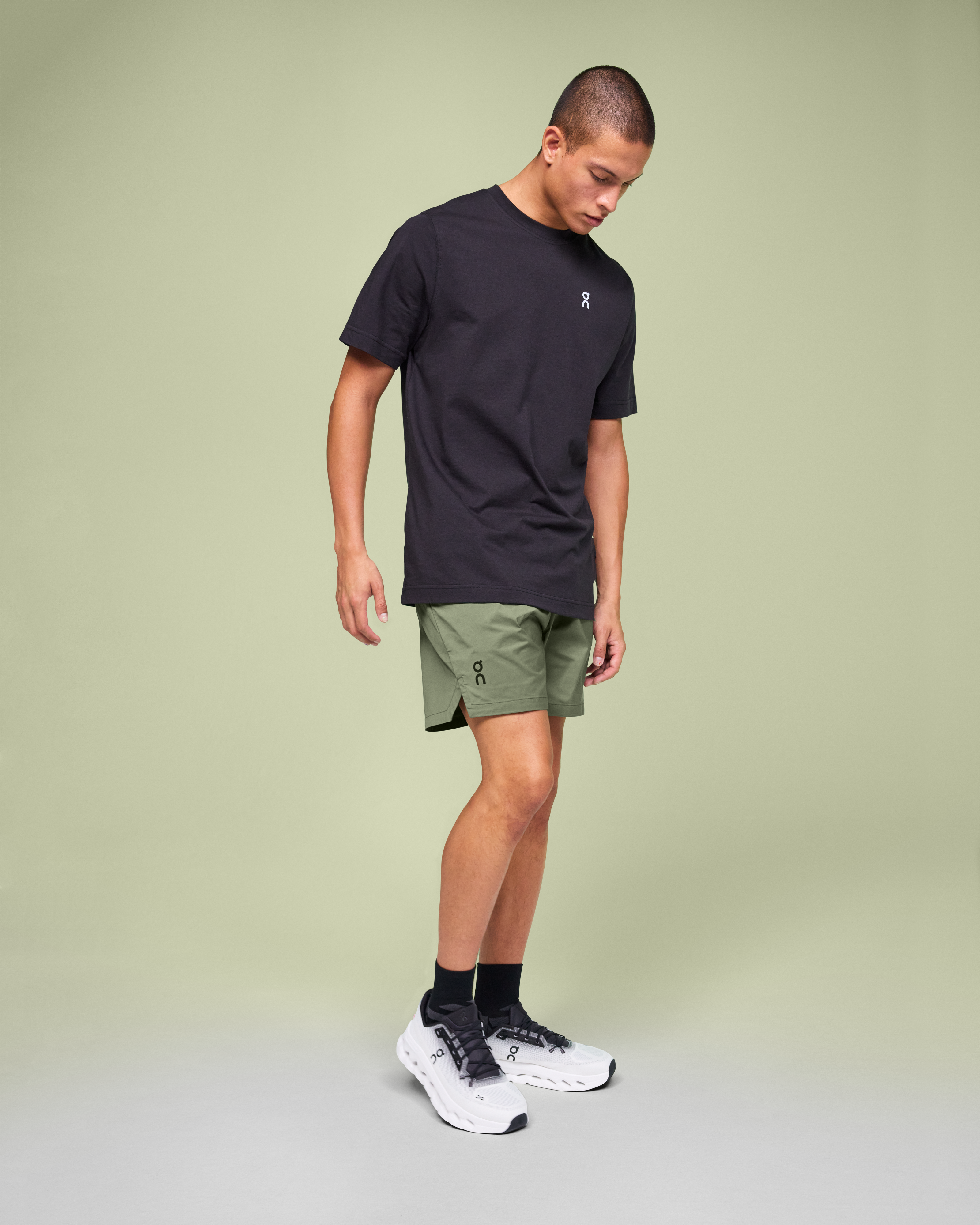 on studio shorts Taiga