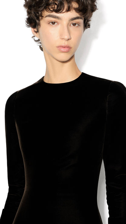 Alaïa Velvet Mini Dress