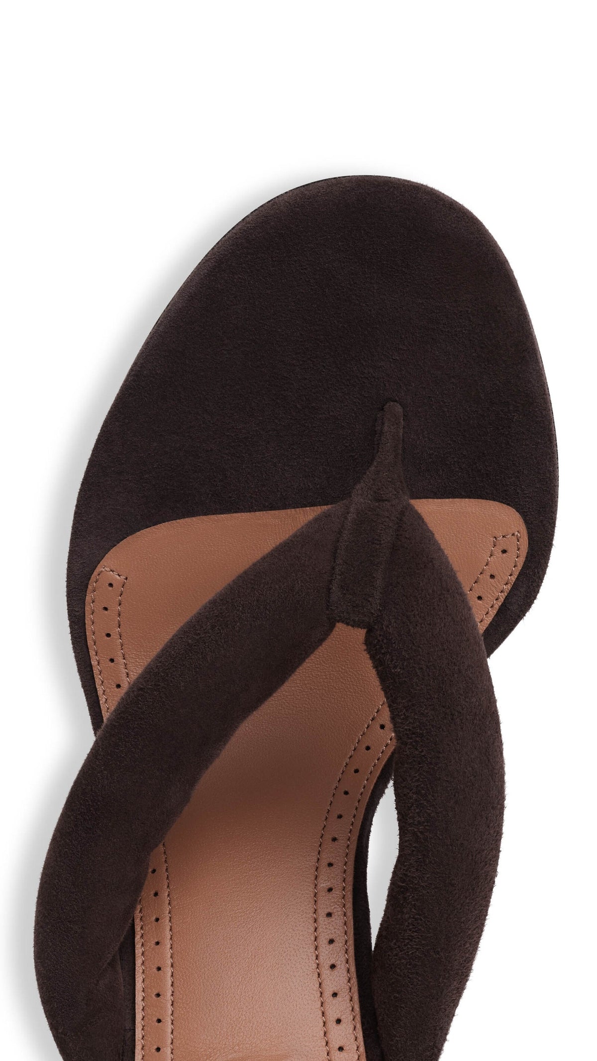 Alaïa Heel Thong Mules In Suede