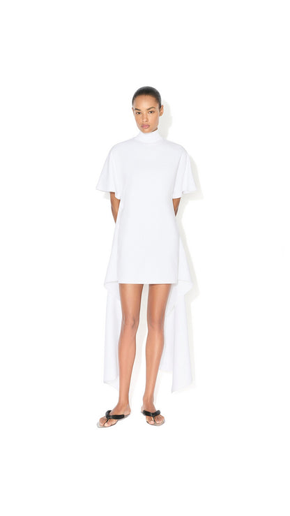 Alaïa Cotton Jersey T-Shirt Dress