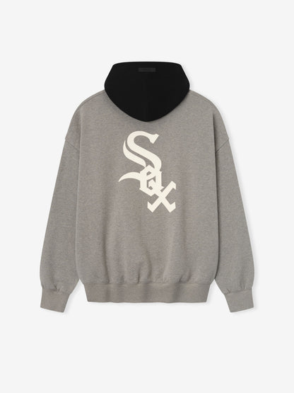 Essentials White Sox Sport Hoodie Concrete Heather/Black