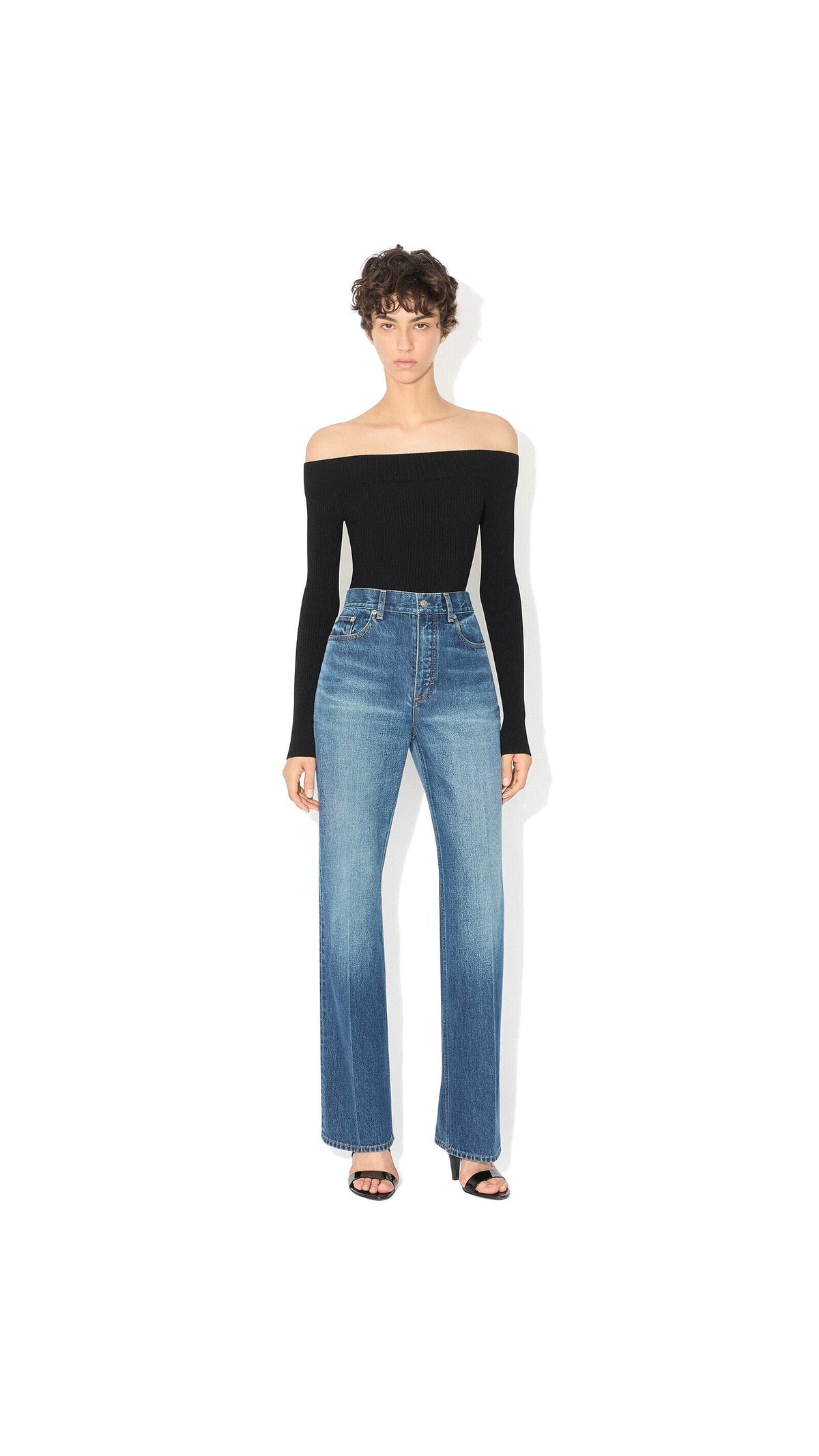 Alaïa Bootcut Denim Jeans