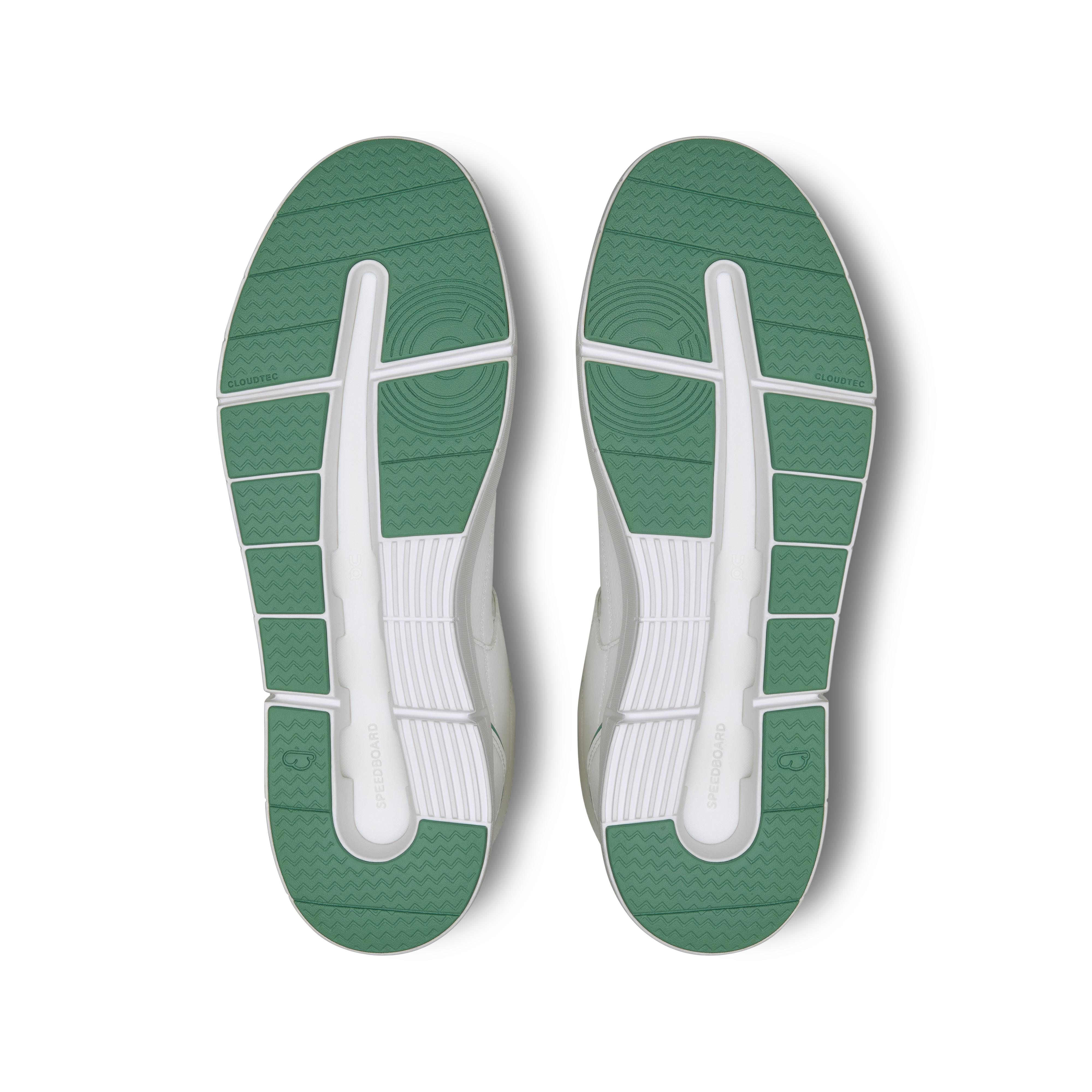 On The Roger Clubhouse Mid White Green