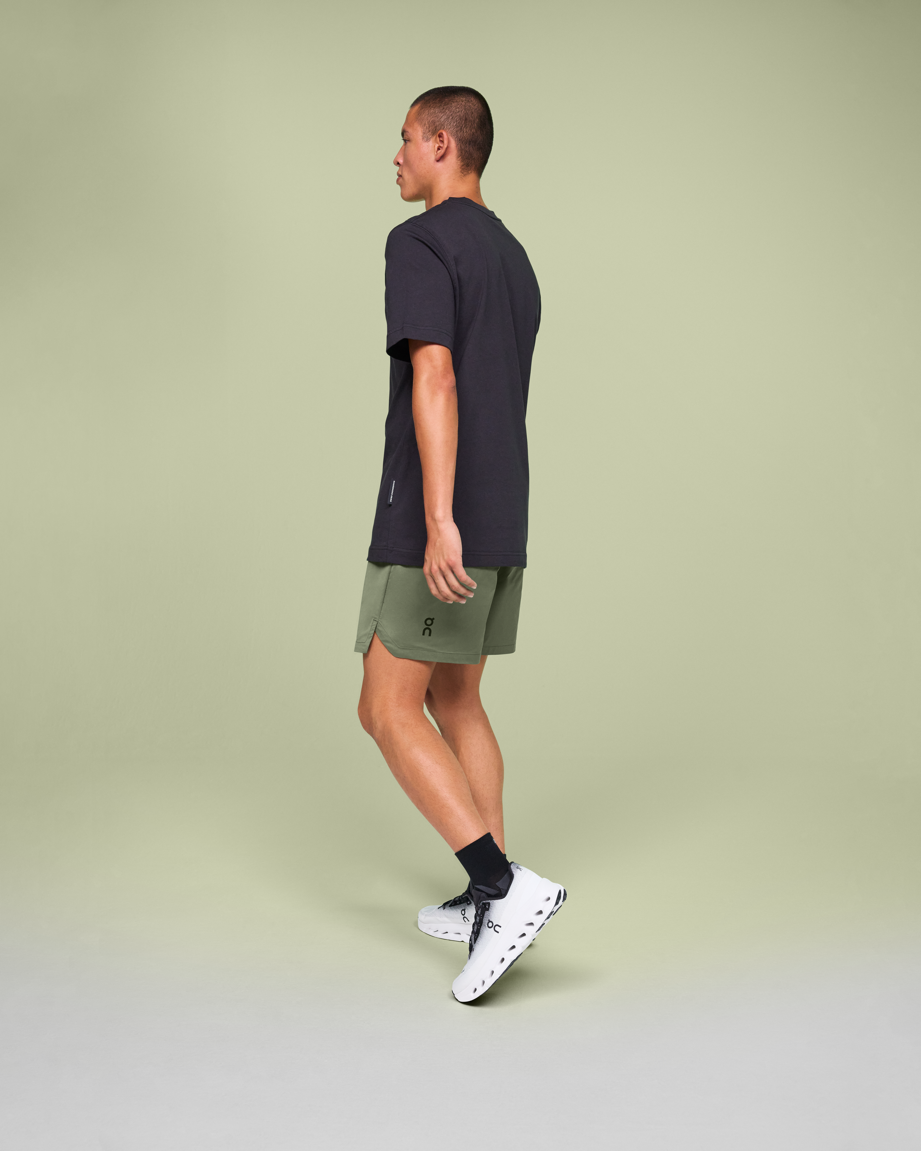 on studio shorts Taiga