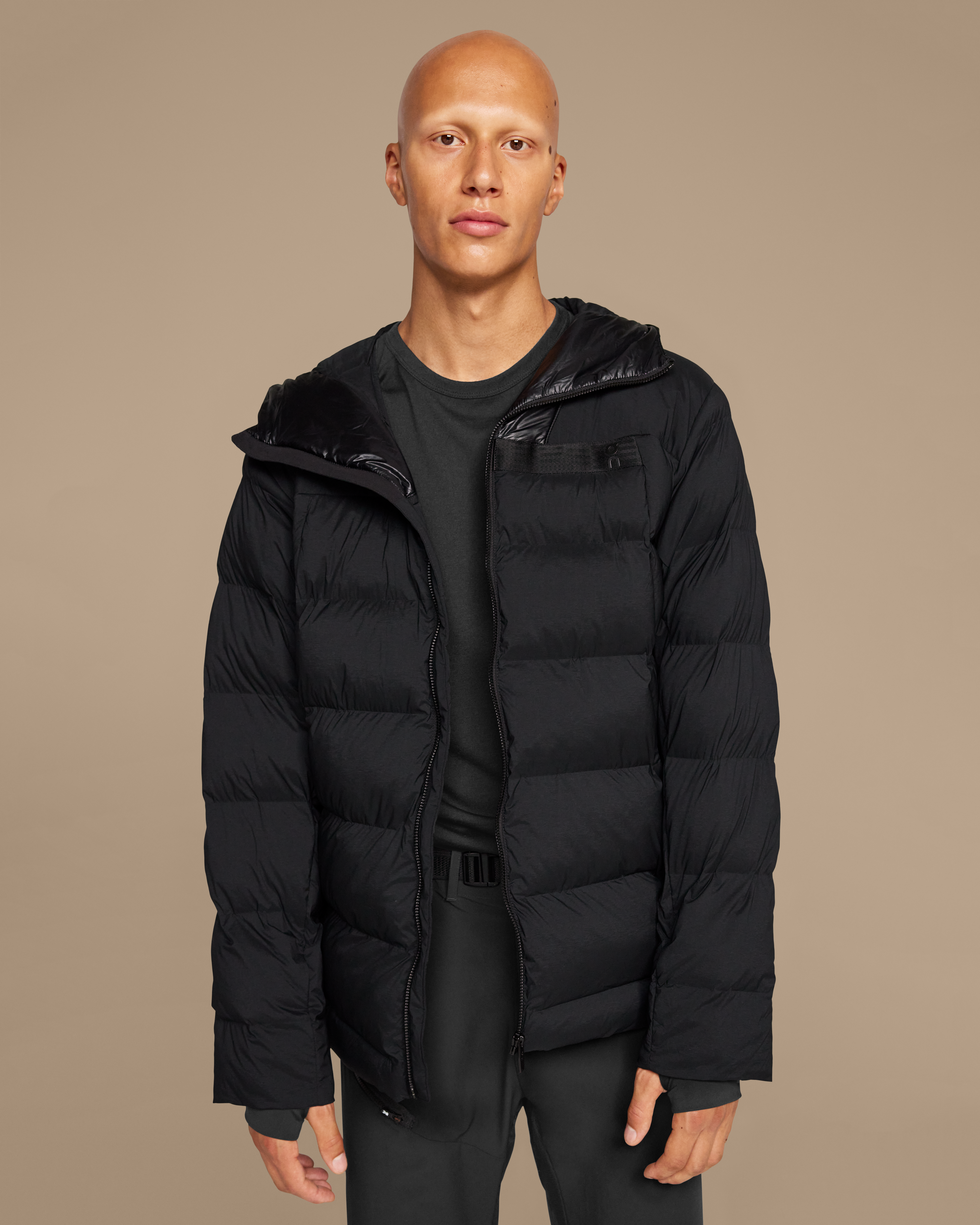 on challenger jacket Black