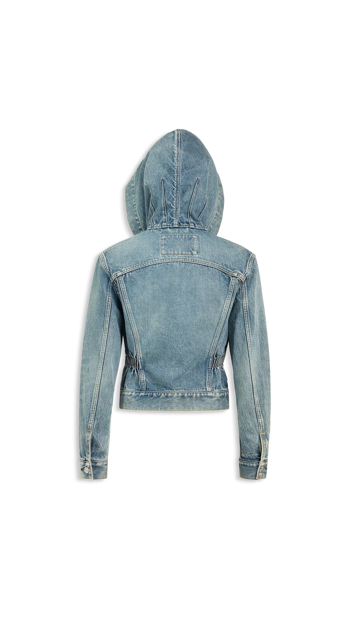 Alaïa Hooded Denim Jacket