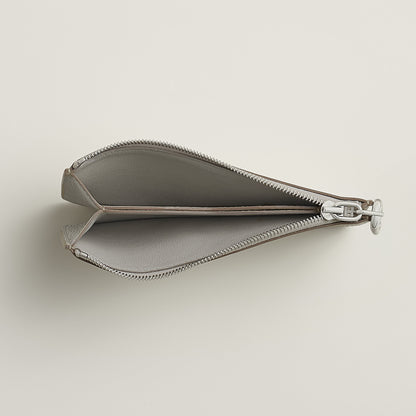  Hermes Zipengo Chaine D'Ancre Card Holder Bton