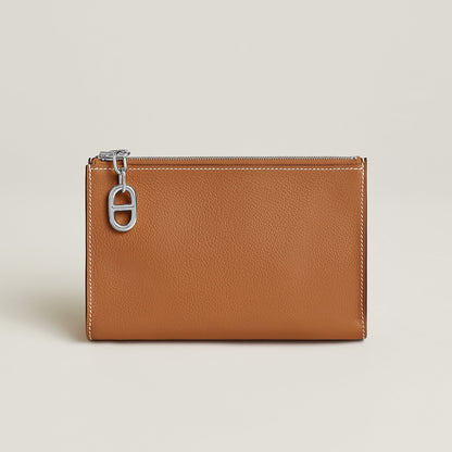  Hermes Zipengo Chaine D'Ancre Pm Pouch Gold