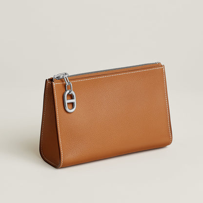 Hermes Zipengo Chaine D'Ancre Pm Pouch Gold
