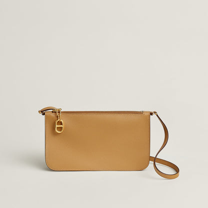  Hermes Zipengo Chaine D'Ancre To Go Pouch Biscuit