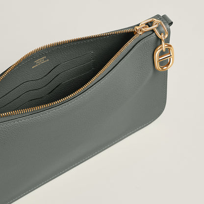  Hermes Zipengo Chaine D'Ancre To Go Pouch Vert Amande