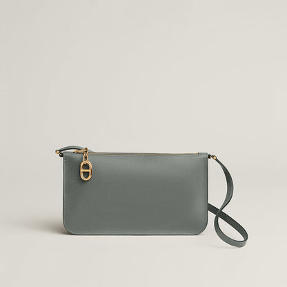  Hermes Zipengo Chaine D'Ancre To Go Pouch Vert Amande