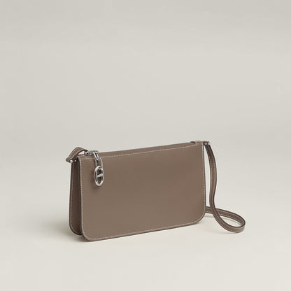  Hermes Zipengo Chaine D'Ancre To Go Pouch Biscuit