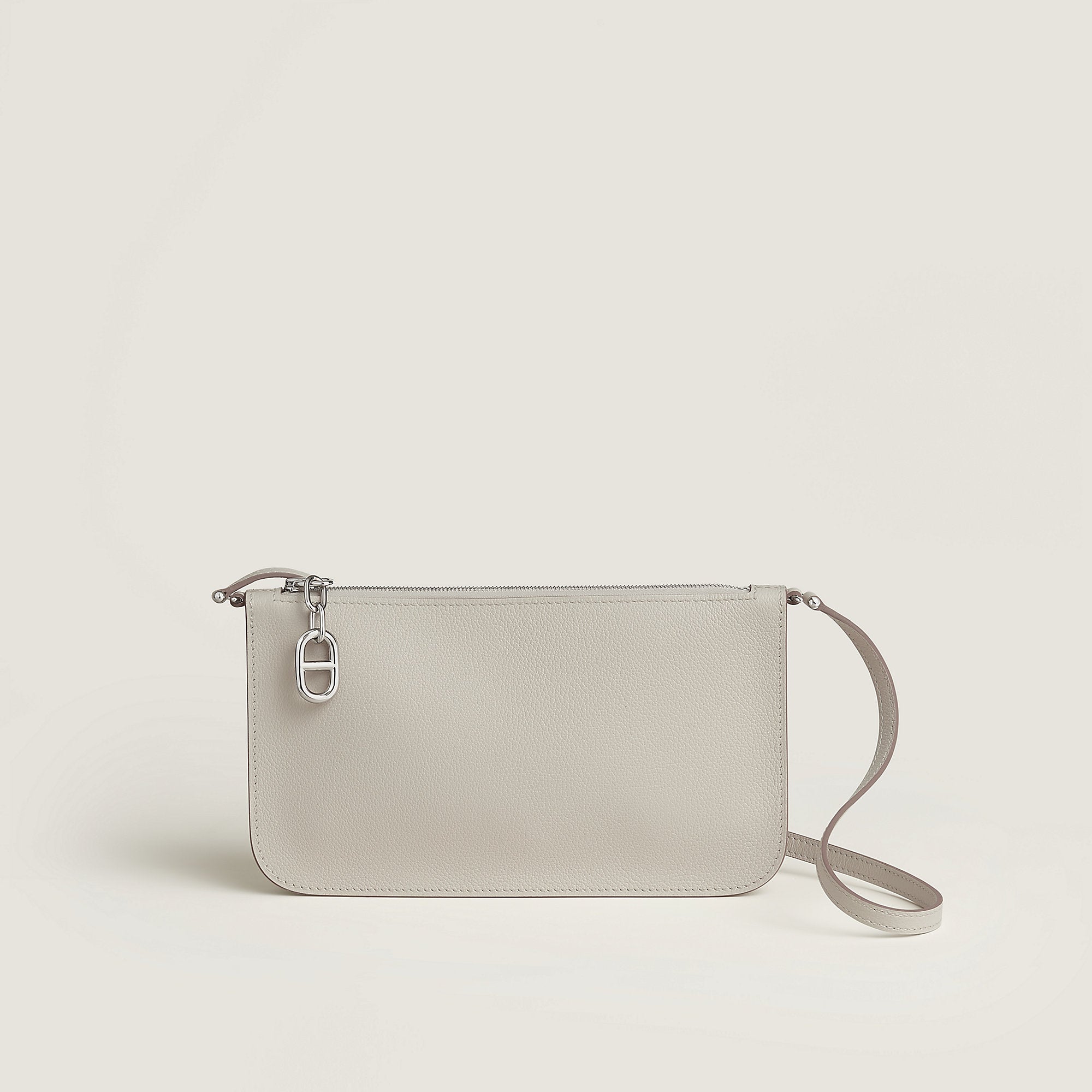  Hermes Zipengo Chaine D'Ancre To Go Pouch Biscuit