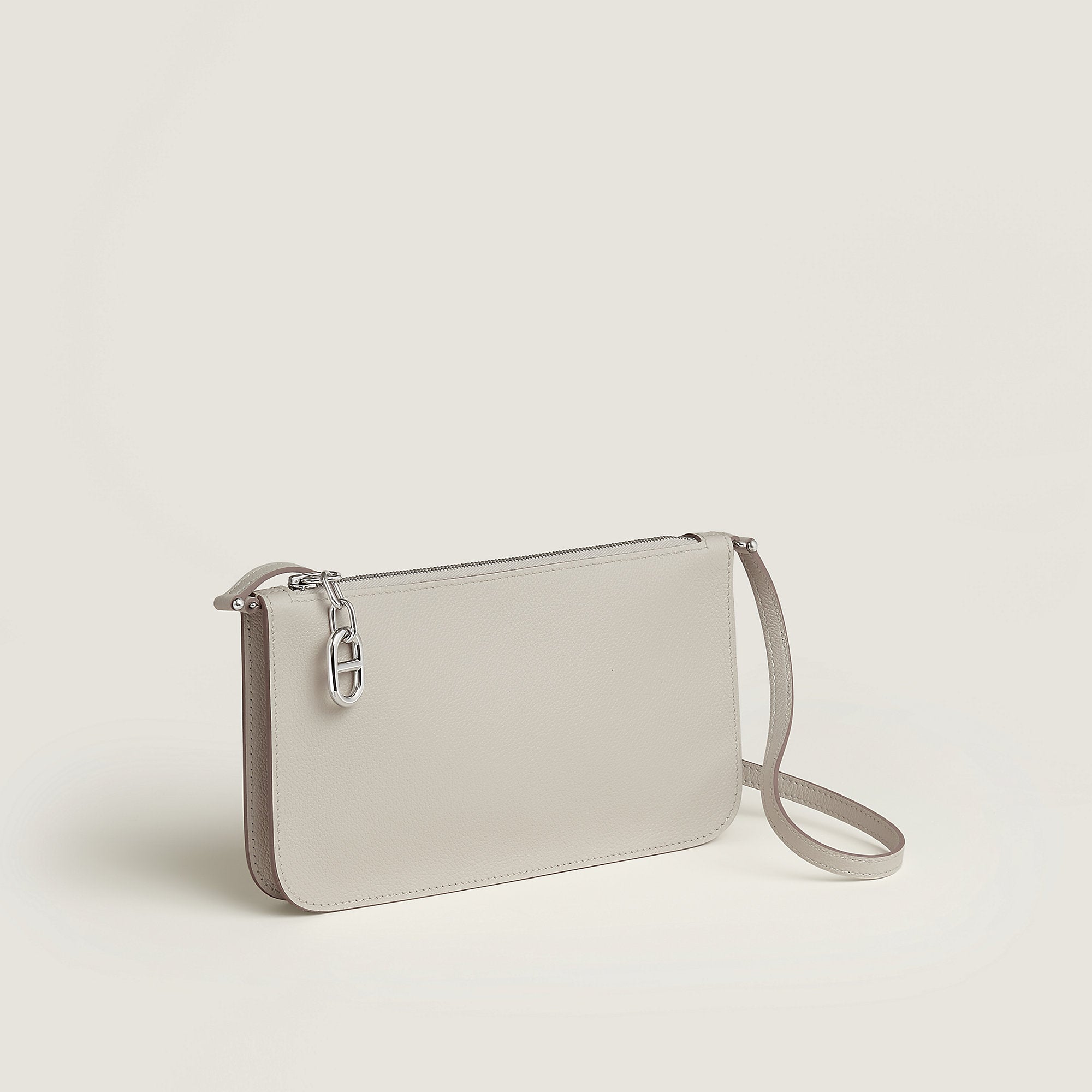  Hermes Zipengo Chaine D'Ancre To Go Pouch Biscuit
