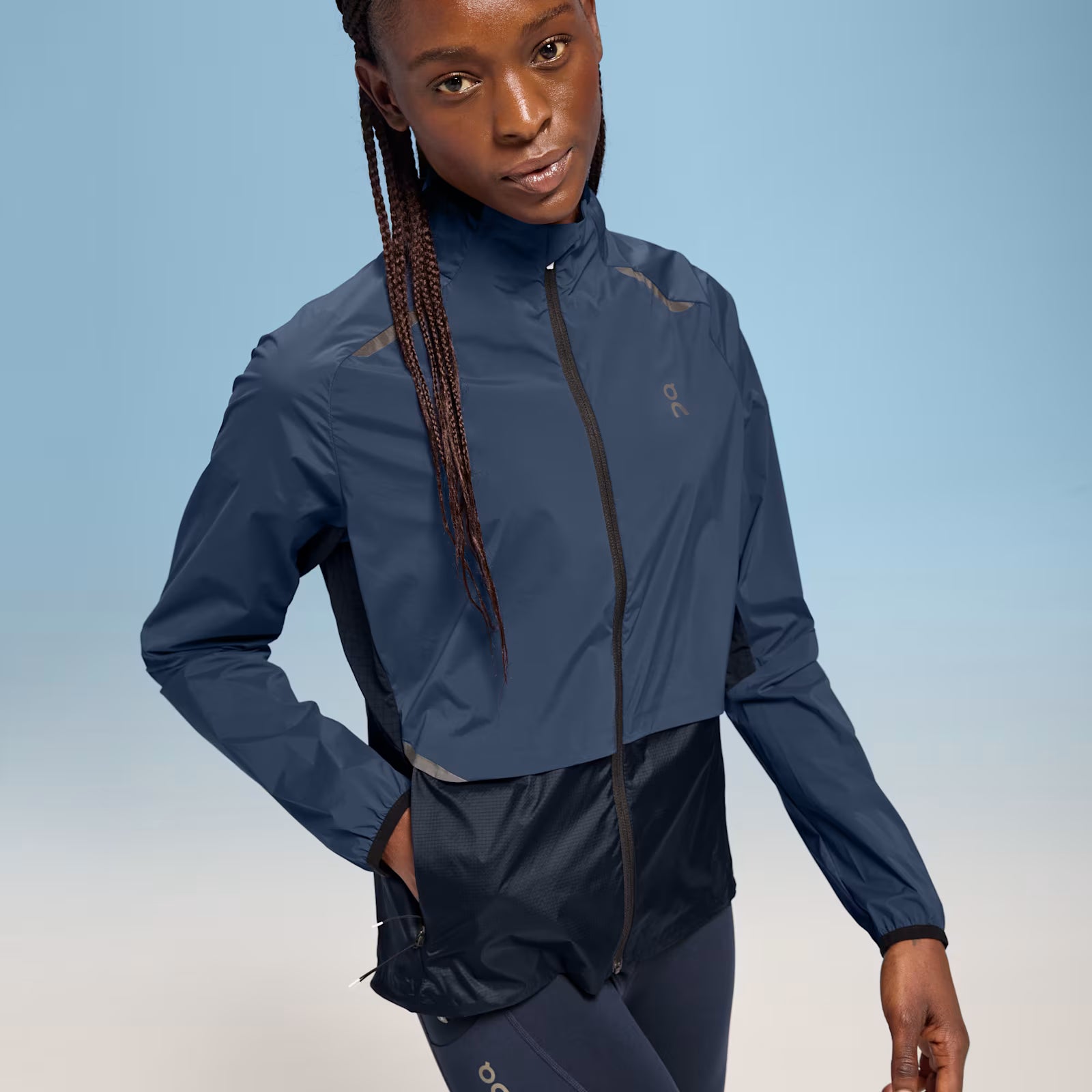 On Weather Jacket Denim | Navy (Women'S)