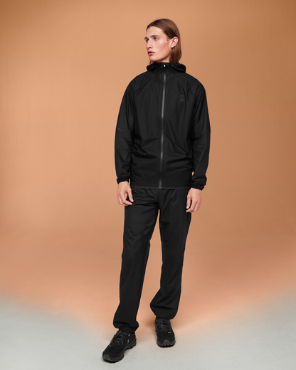 on ultra jacket Black