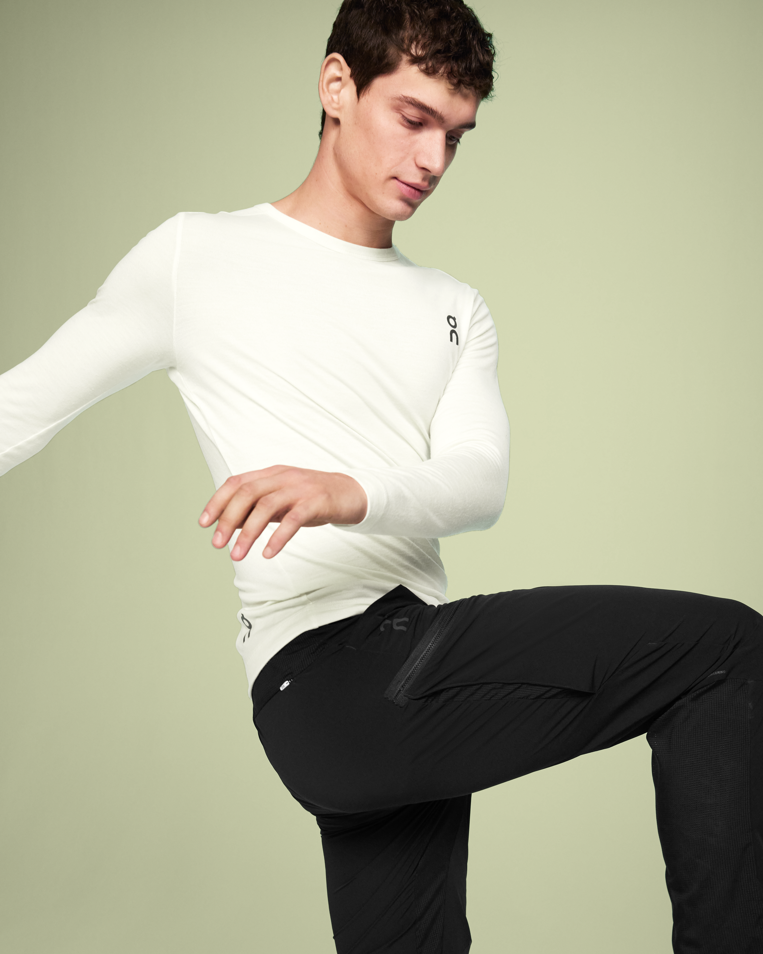 on trek pants Black