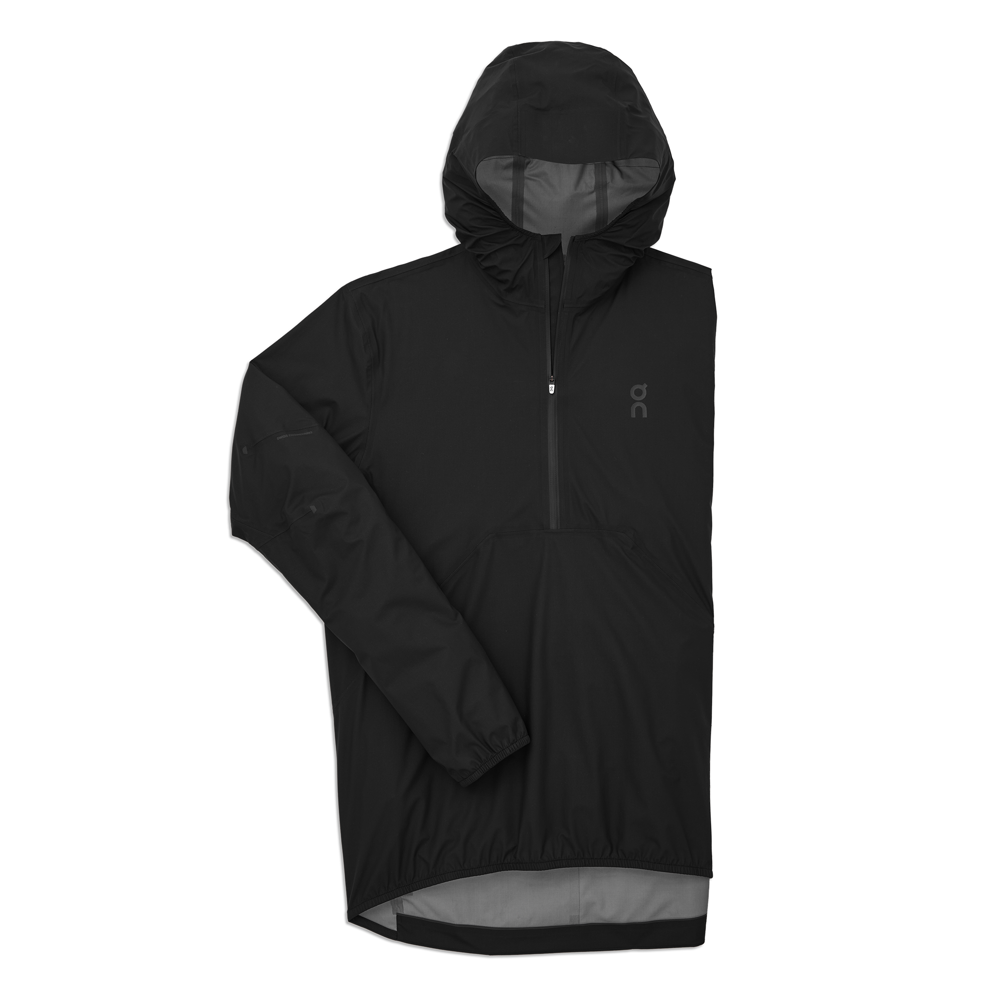 On Waterproof Anorak Black