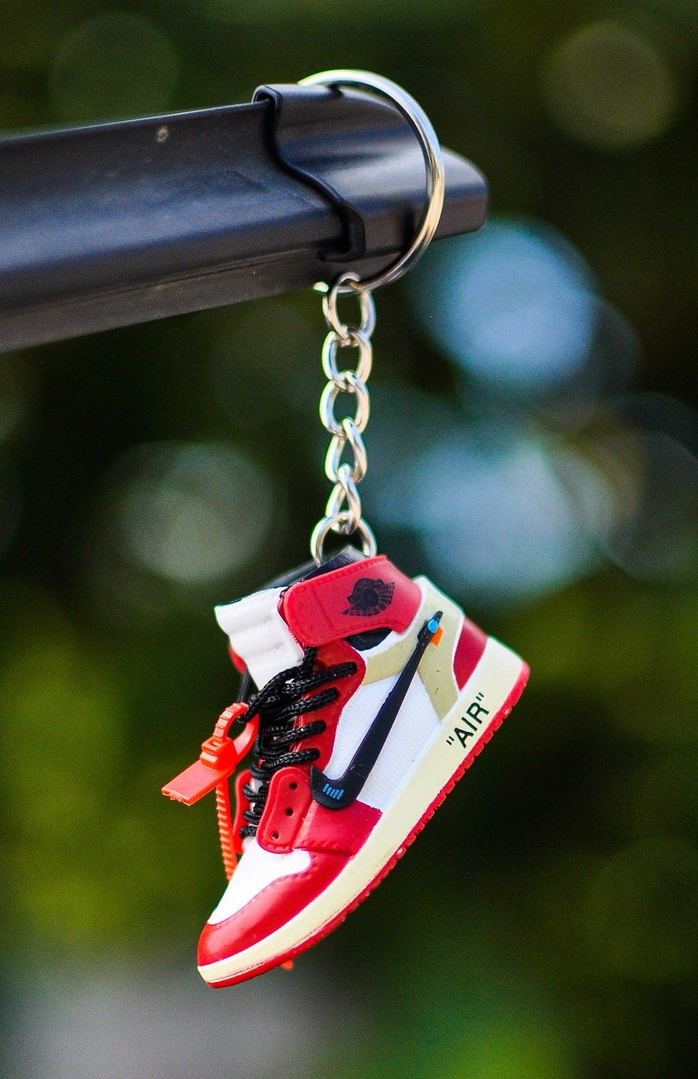 3D Sneaker Keychain AJ1 OFFWhte Chicago