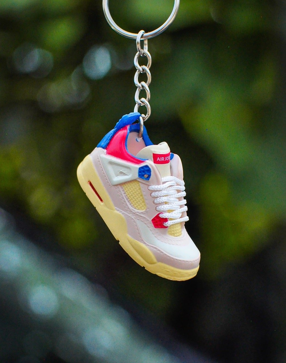 3D Sneaker Keychain AJ4 Union Guava Ice