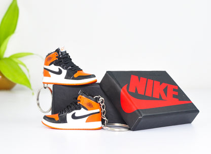 3D Sneaker Keychain With Box | Jordan keychain with box | Kicks Machine