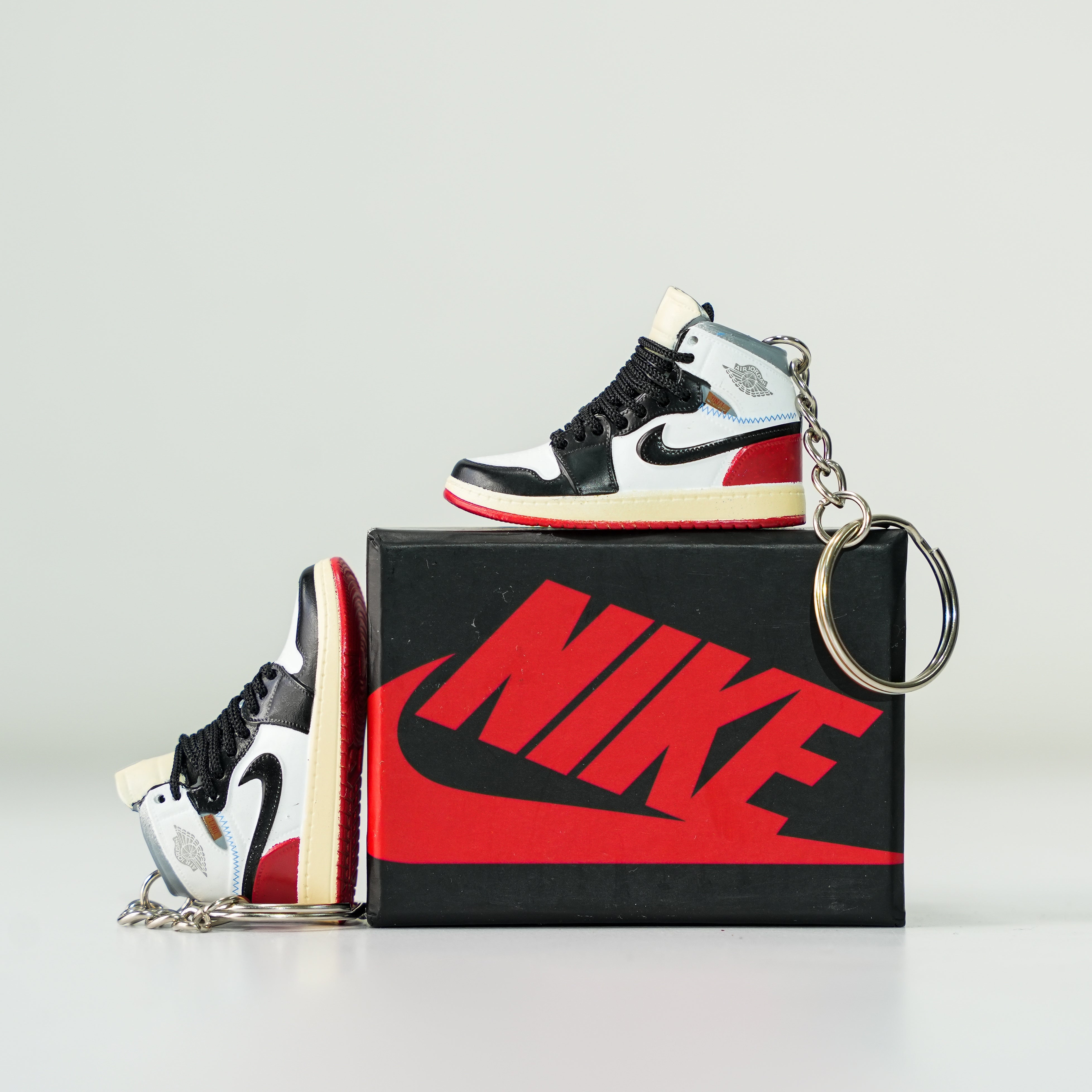 3D Sneaker Keychain With Box | Jordan keychain with box | Kicks Machine