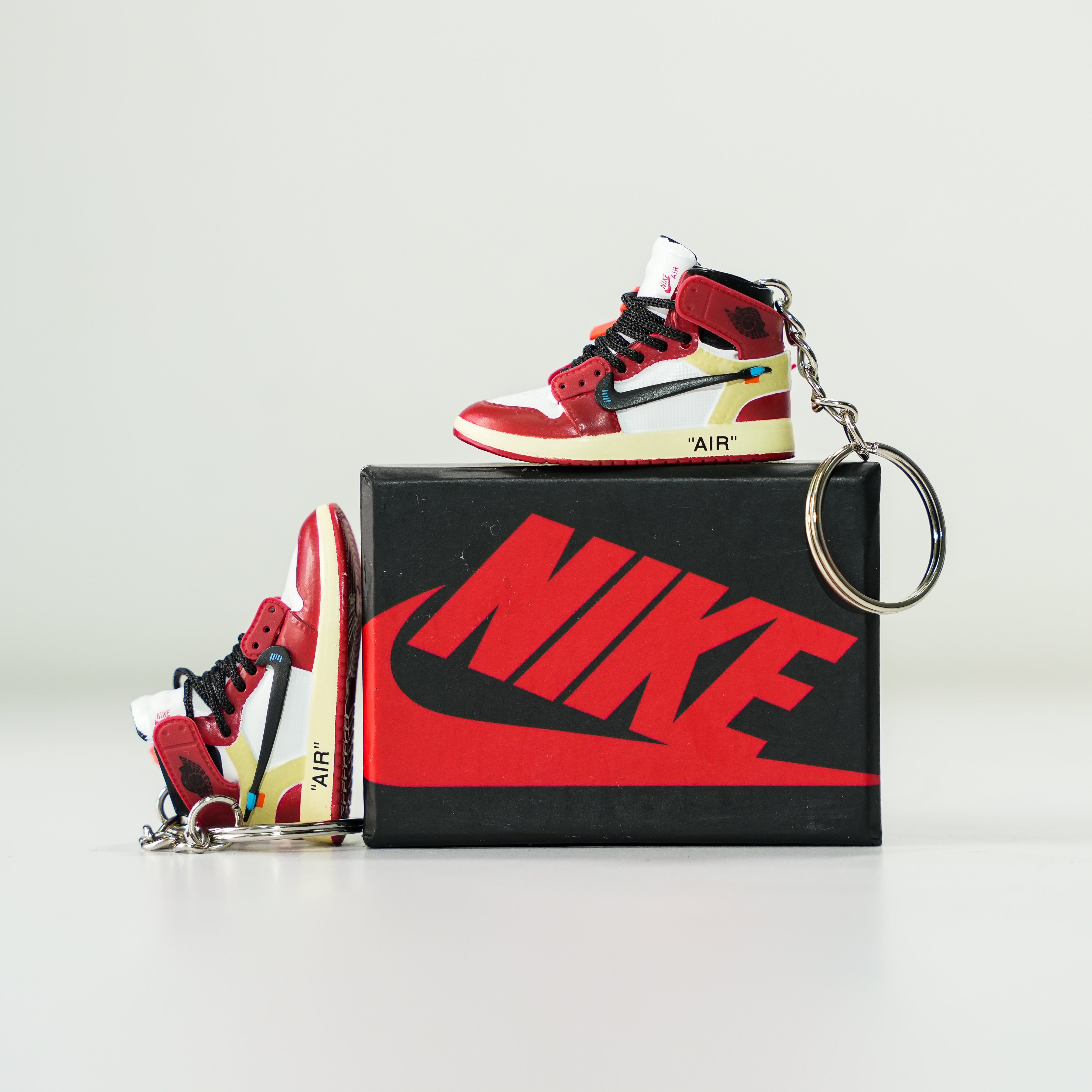 3D Sneaker Keychain With Box | Jordan keychain with box | Kicks Machine