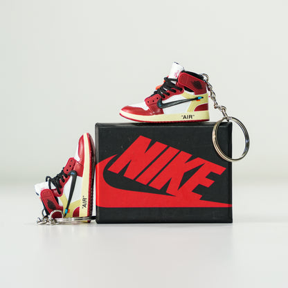 3D Sneaker Keychain With Box | Jordan keychain with box | Kicks Machine