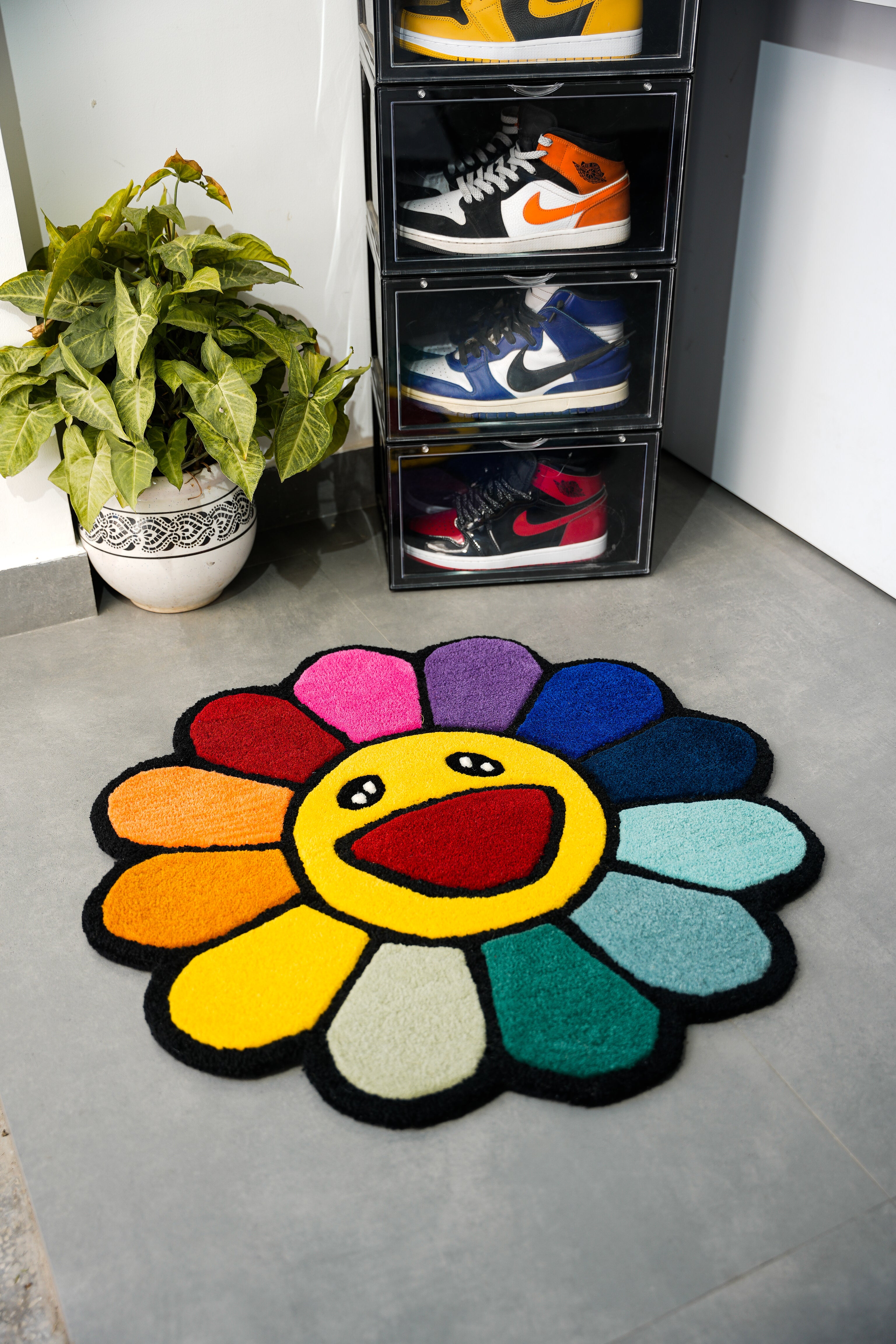 MURAKAMI FLOWER RUG β Kicks Machine