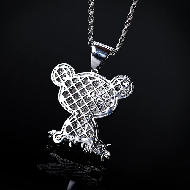 MURAKAMI PANDA ICED OUT PENDANT
