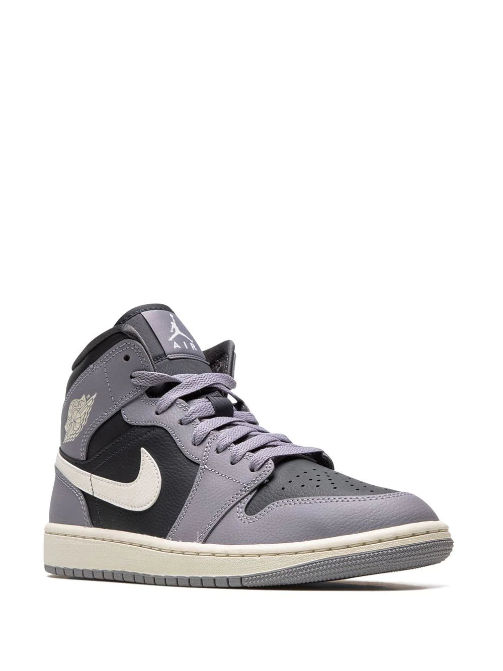 Nike Air Jordan 1 Mid Cement Grey Kicks Machine