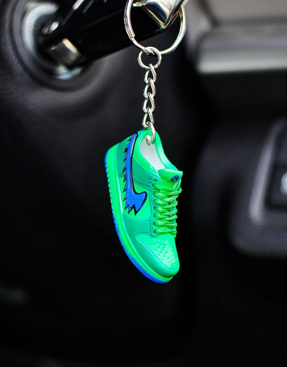 3D Sneaker Keychain Grateful Dead - Green