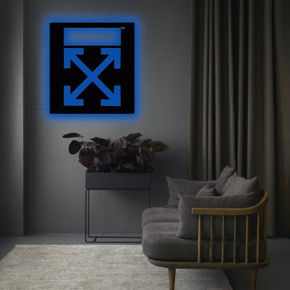 Off White LED Logo