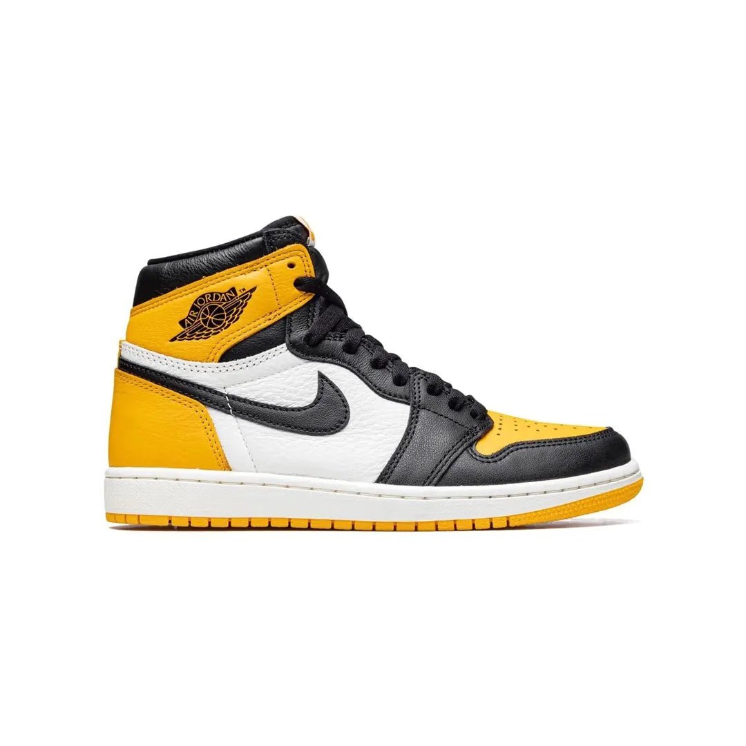 air jordan 1 high taxi yellow toe