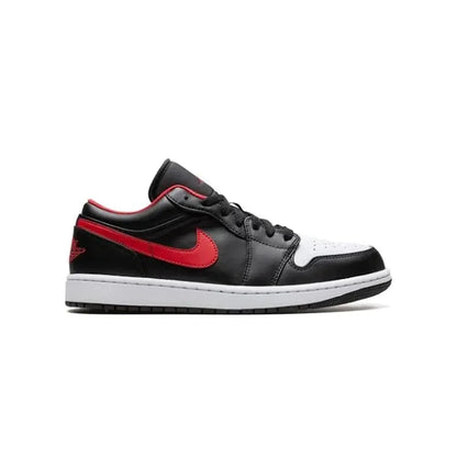air jordan 1 low black fire red white