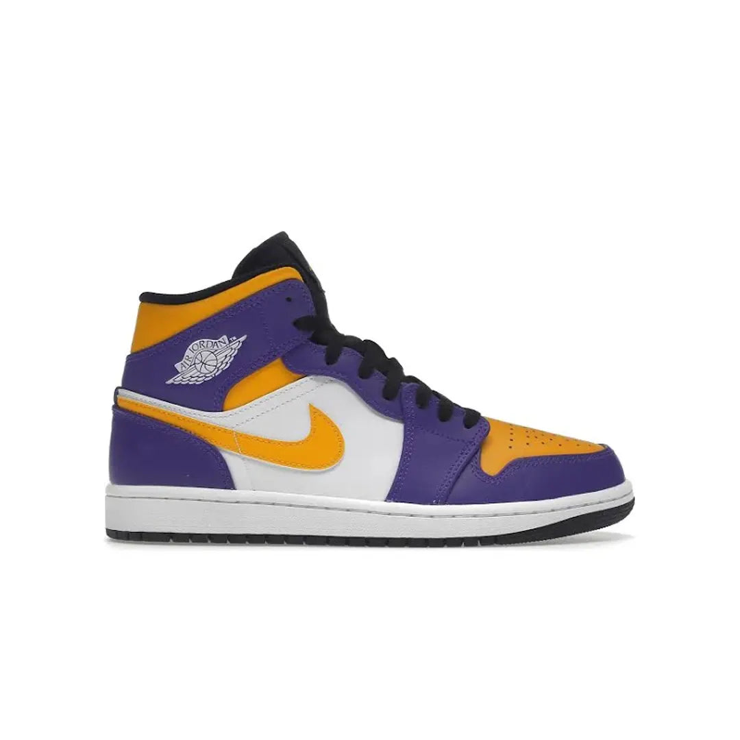 Air Jordan 1 Mid 'Lakers' Black Friday Sale