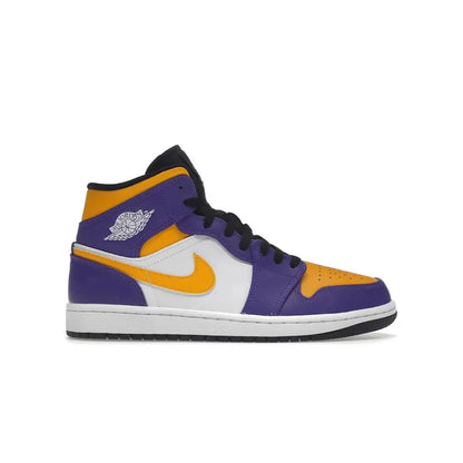 Air Jordan 1 Mid 'Lakers' Black Friday Sale