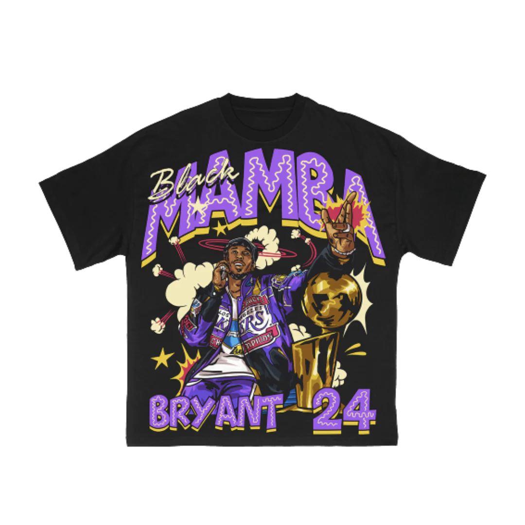 Kobe black mamba deals shirt